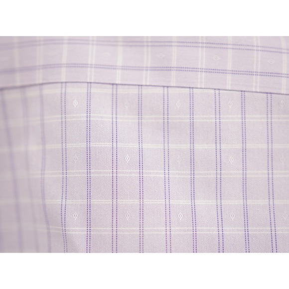 Brooks Brothers 1818 Men's 17-4/5 Regent Purple Striped Dress Shirt - Picture 7 of 7
